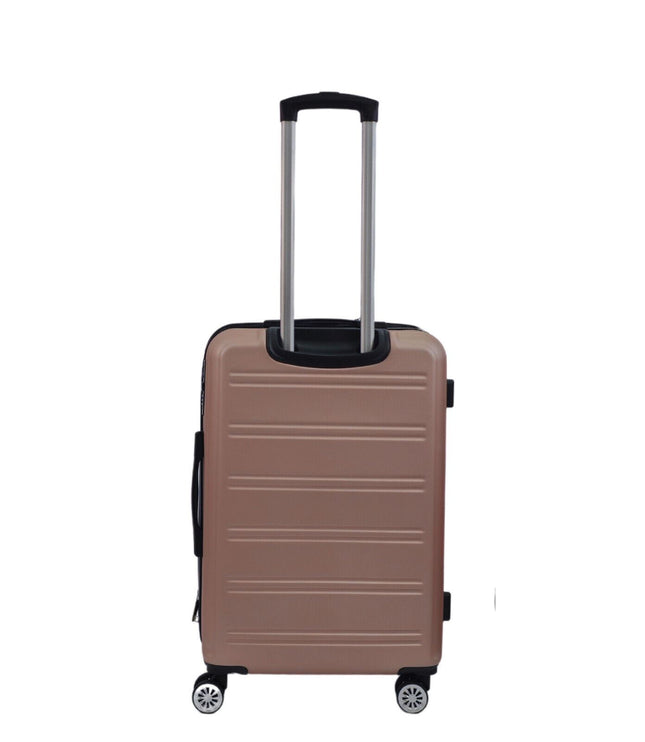 Alford Medium Hard Shell Suitcase in Rose Gold