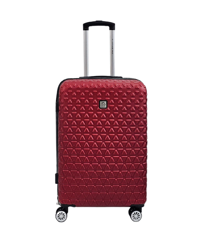 Adlington Medium Hard Shell Suitcase in Burgundy