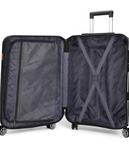 Calgary Large Hard Shell Suitcase in Emerald Green