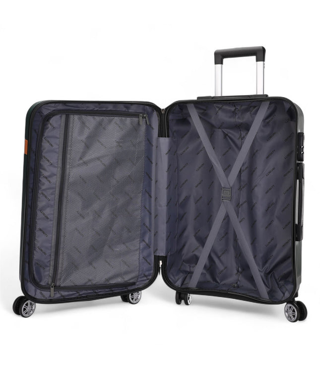 Calgary Large Hard Shell Suitcase in Emerald Green