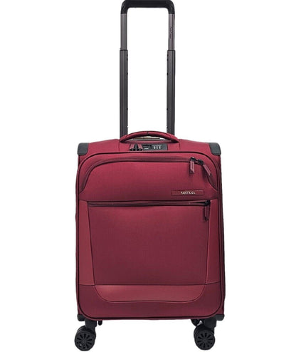 Bourne Cabin Soft Shell Suitcase in Burgundy