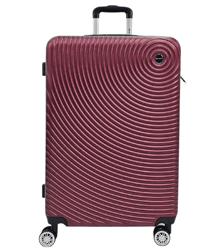 Chorley Extra Large Hard Shell Suitcase in Burgundy