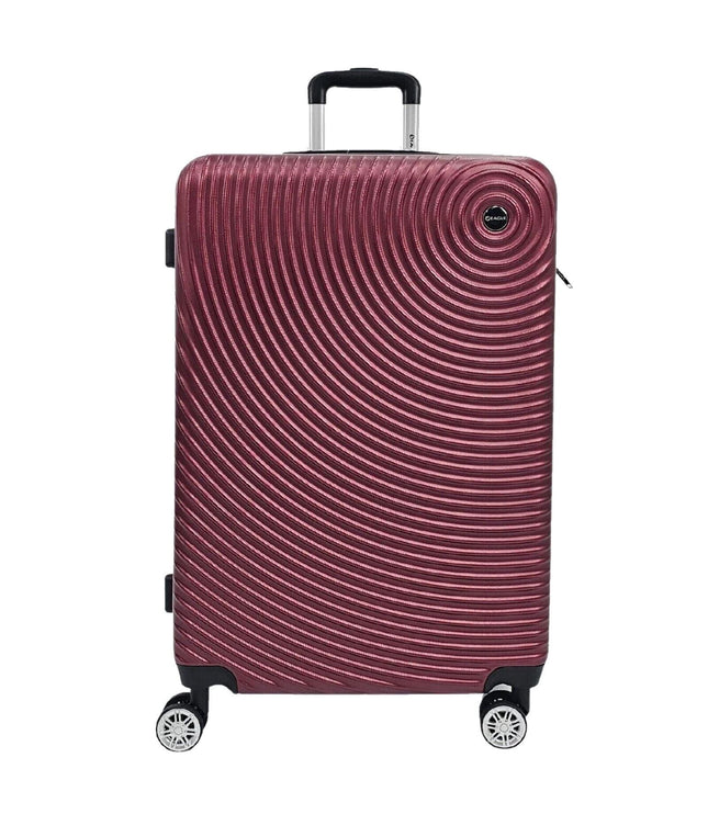 Chorley Extra Large Hard Shell Suitcase in Burgundy