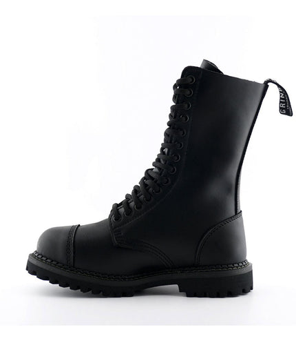 Grinders Leather Military Combat Boots -Herald