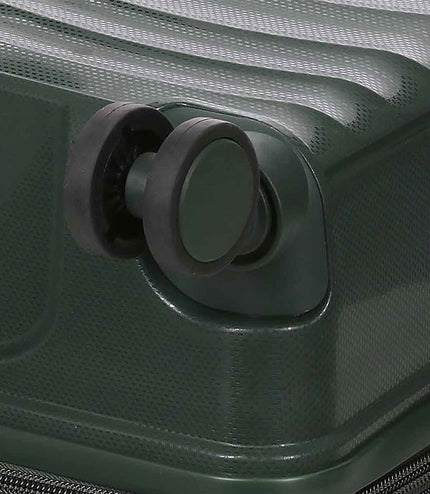 Balranald Large Hard Shell Suitcase in Dark Green