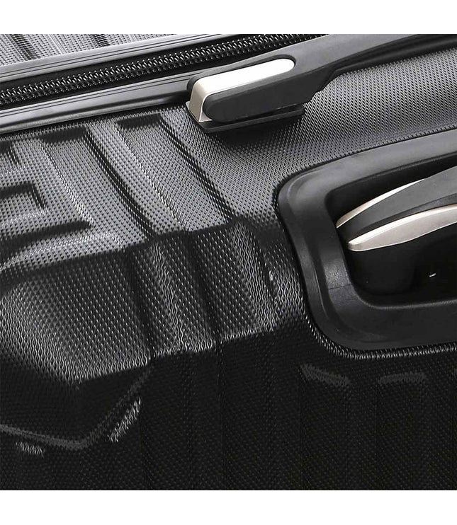 Corowa Set of 3 Hard Shell Suitcase in Black