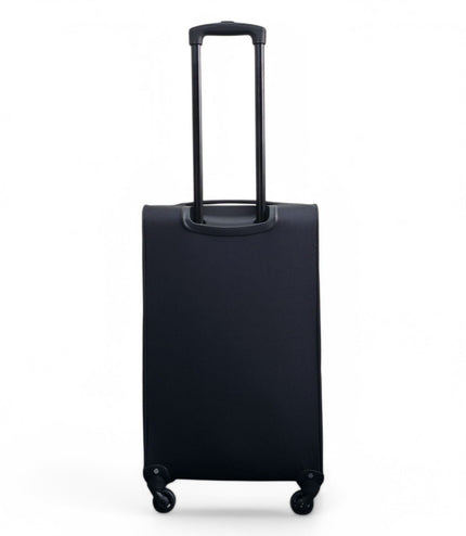 Tahara Large Soft Shell Suitcase in Black