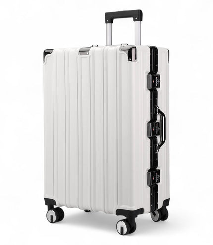 Airdrie Large Hard Shell Suitcase in White