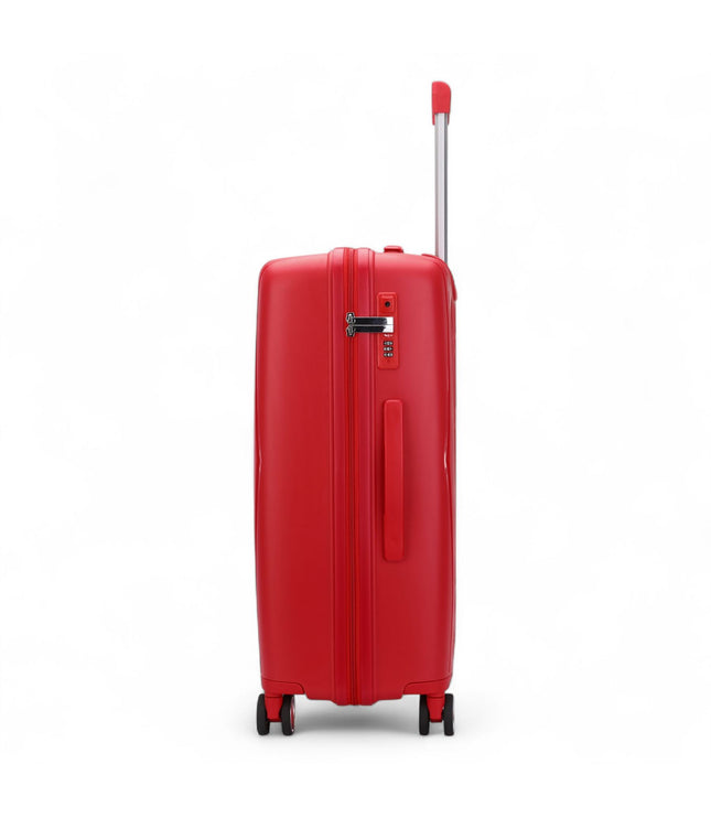 Burnaby Large Hard Shell Suitcase in Red