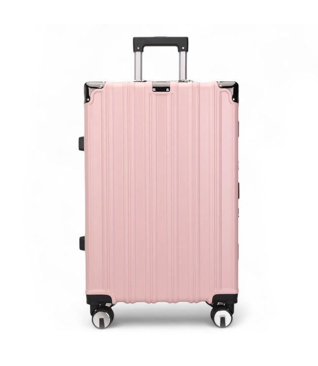 Airdrie Large Hard Shell Suitcase in Pink