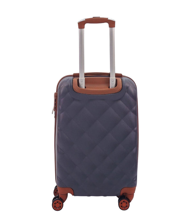 Crawley Cabin Soft Shell Suitcase in Grey