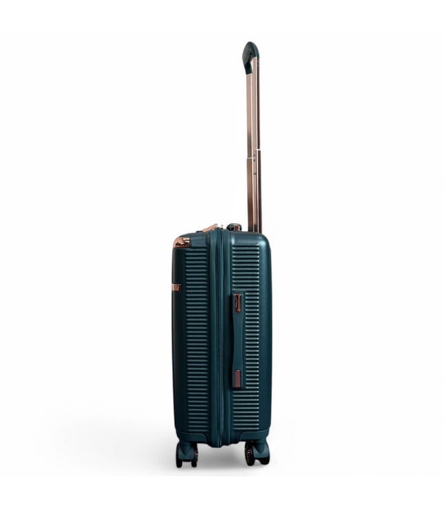 Cowra Cabin Hard Shell Suitcase in Dark Green