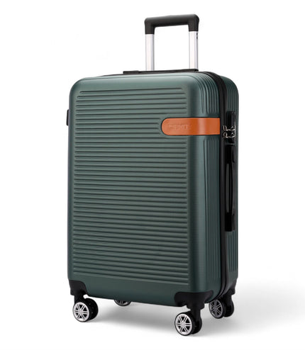 Calgary Large Hard Shell Suitcase in Emerald Green