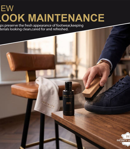 Sneaker Shampoo, Nylon Brush & Glove Shoe Cleaning Kit