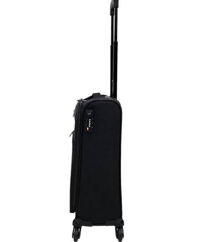 Ashford Cabin Soft Shell Suitcase in Black