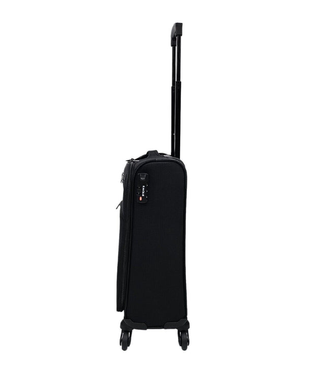 Ashford Cabin Soft Shell Suitcase in Black