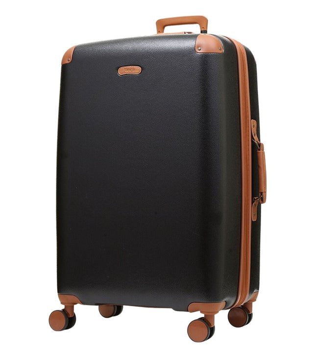 Amble Large Hard Shell Suitcase in Black