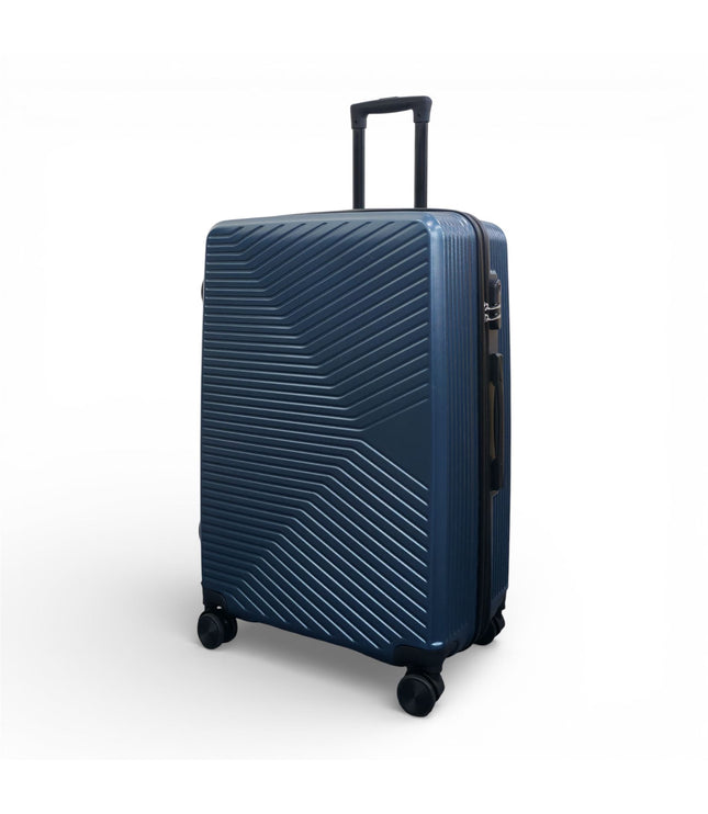 Junee Large Hard Shell Suitcase in Blue