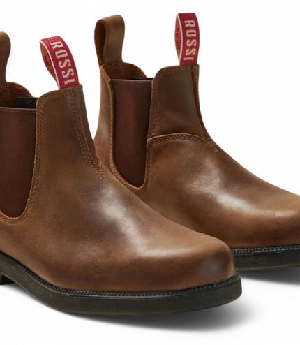 Rossi 607 Booma Tan Leather Chelsea Boot
