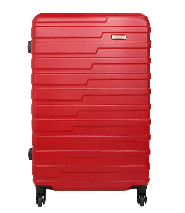 Croydon Large Hard Shell Suitcase in Red