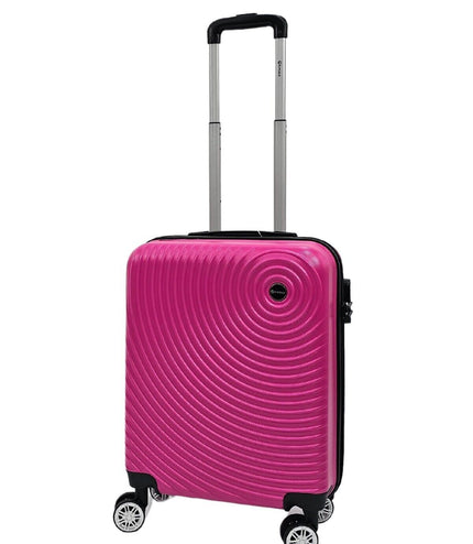 Chorley Cabin Hard Shell Suitcase in Fuschia