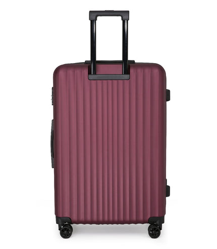 Edmonton Large Hard Shell Suitcase in Burgundy