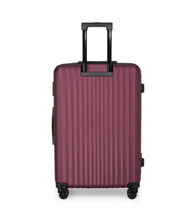 Edmonton Large Hard Shell Suitcase in Burgundy