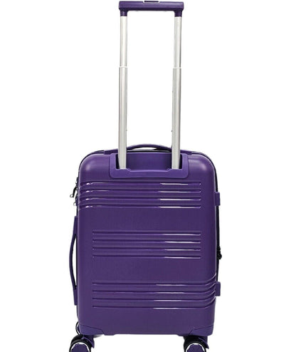 Camborne Cabin Hard Shell Suitcase in Purple