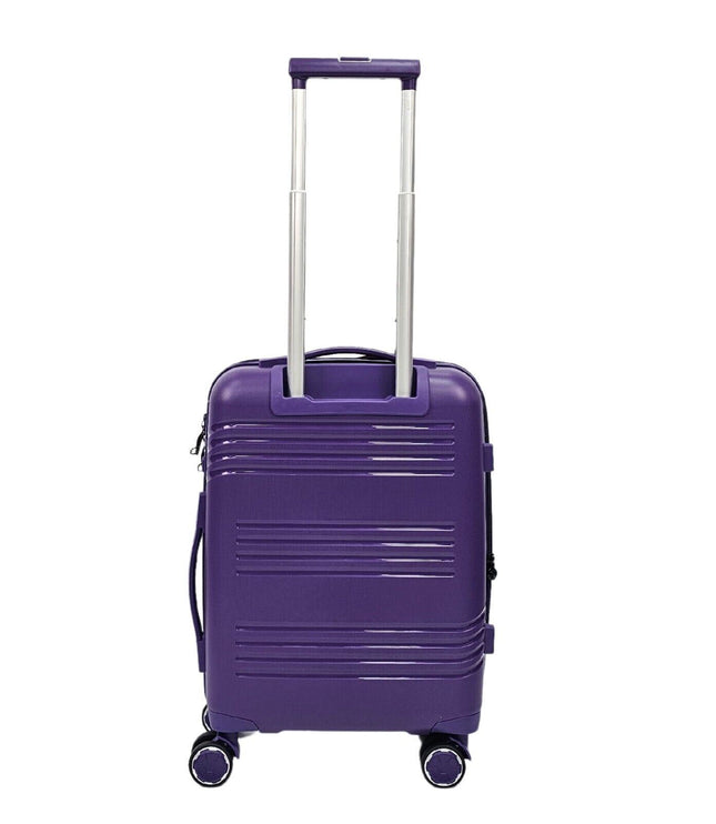 Camborne Cabin Hard Shell Suitcase in Purple