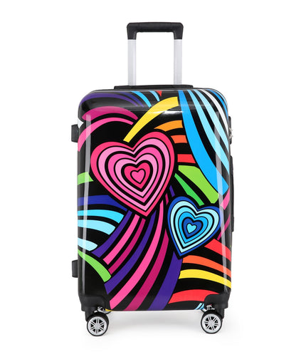 Congleton Medium Hard Shell Suitcase in Hearts