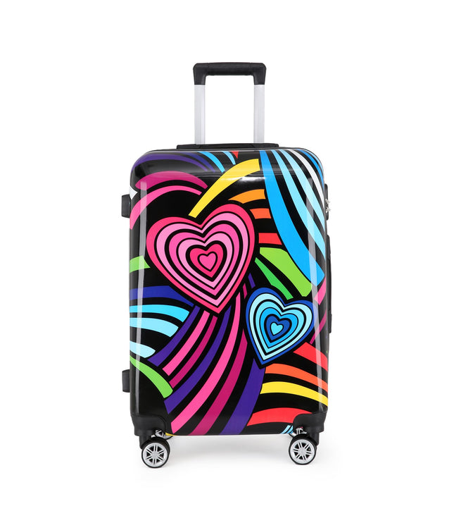 Congleton Medium Hard Shell Suitcase in Hearts