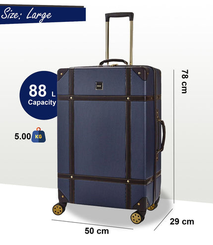 Alston Large Hard Shell Suitcase in Navy