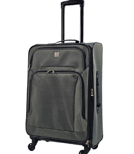 Corsham Medium Soft Shell Suitcase in Grey