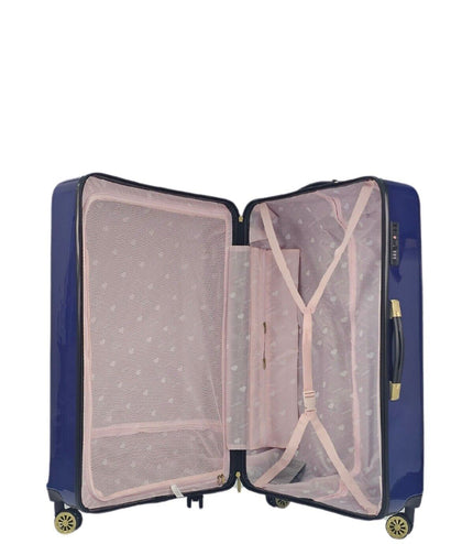 Canvey Extra Large Hard Shell Suitcase in Blue