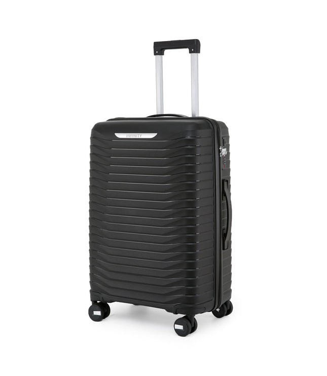 Burnaby Medium Hard Shell Suitcase in Black