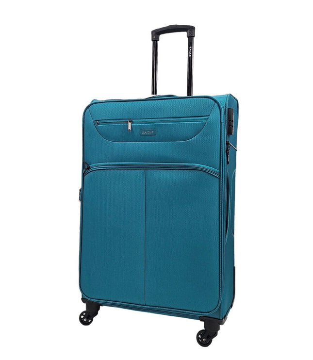 Ashford Large Soft Shell Suitcase in Teal