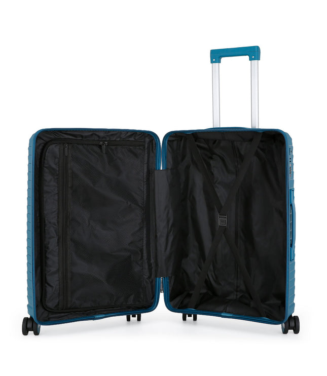 Burnaby Medium Hard Shell Suitcase in Blue