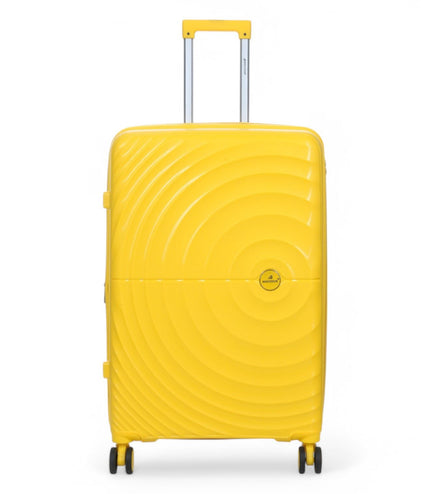 Balranald Large Hard Shell Suitcase in Yellow