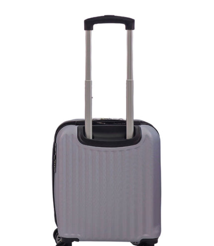 Alsager Underseat Hard Shell Suitcase in Silver