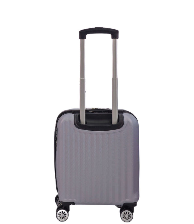 Alsager Underseat Hard Shell Suitcase in Silver
