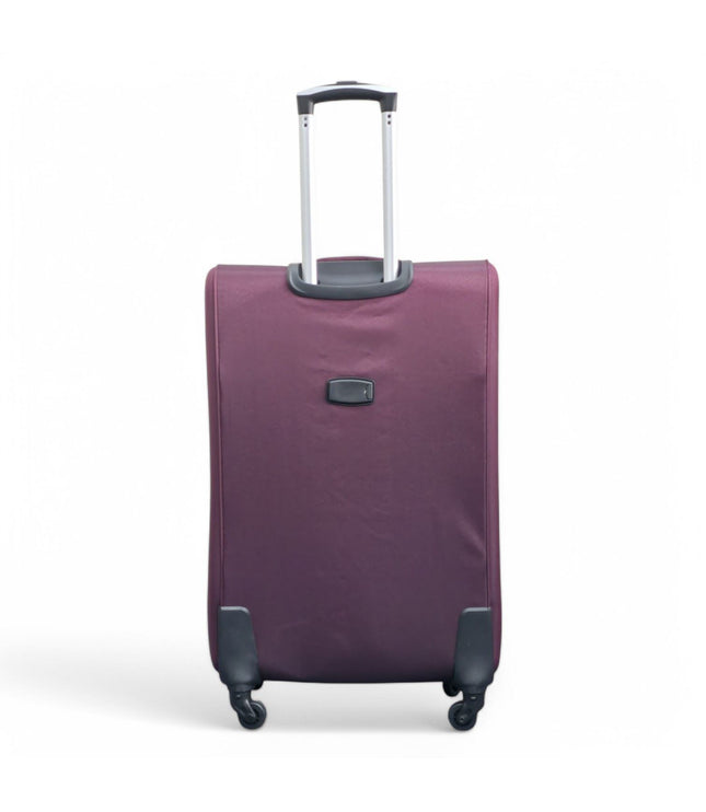 Nagoya Large Soft Shell Suitcase in Purple