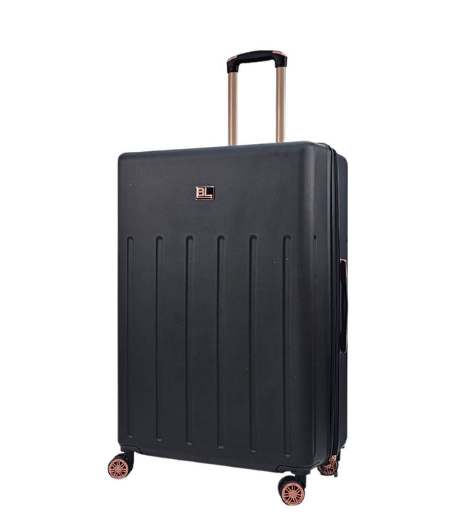 Cramlington Large Soft Shell Suitcase in Black