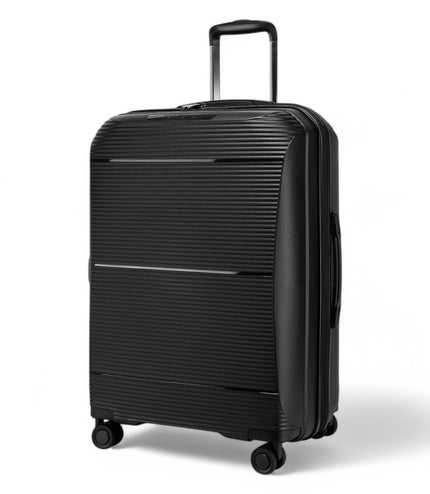 Abiko Large Hard Shell Suitcase in Black