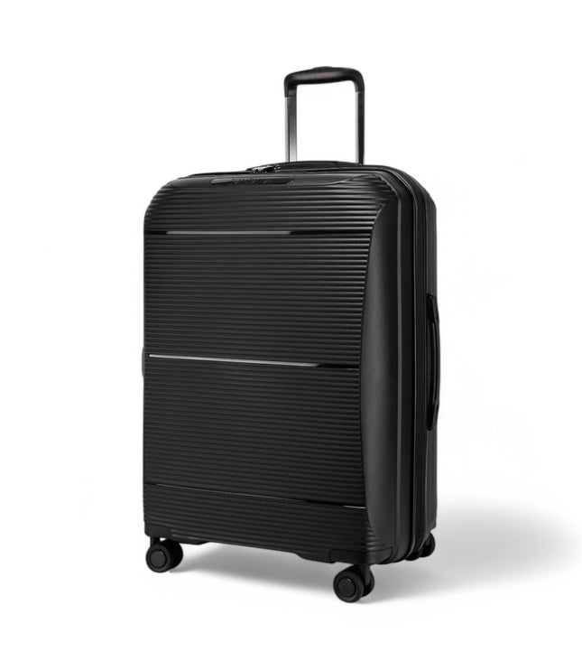 Abiko Large Hard Shell Suitcase in Black