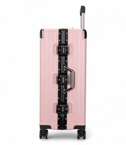 Airdrie Large Hard Shell Suitcase in Pink