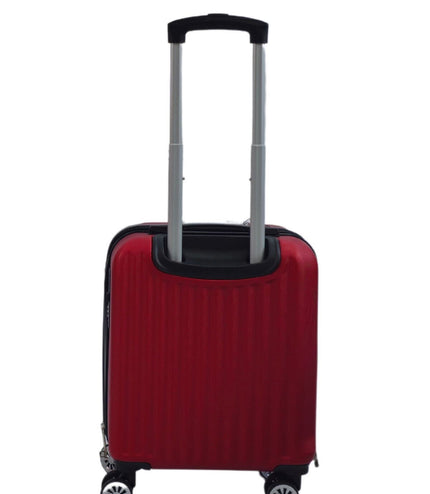 Alsager Underseat Hard Shell Suitcase in Burgundy