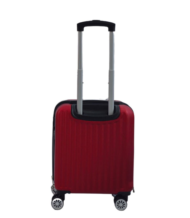 Alsager Underseat Hard Shell Suitcase in Burgundy