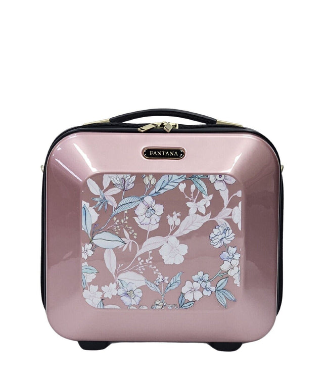 Canvey Cosmetic Hard Shell Suitcase in Pink