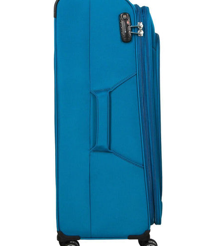 Cockermouth Large Soft Shell Suitcase in Teal