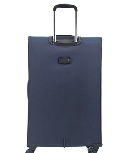 Corby Large Soft Shell Suitcase in Navy